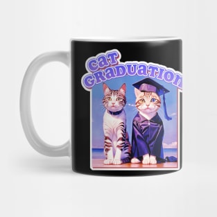 Cat Graduation Mug